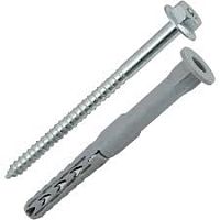 Фасадный дюбель с шурупом Fischer SXR 10x60 FUS с шестигранной головкой, пресс-шайбой, арт. картинка